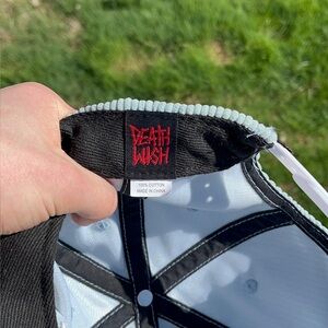 Blue Corduroy Baseball Hat Flat Brim